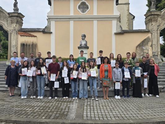 FOTO: Županja Ljutomera pripravila sprejem za najuspešnejše učence