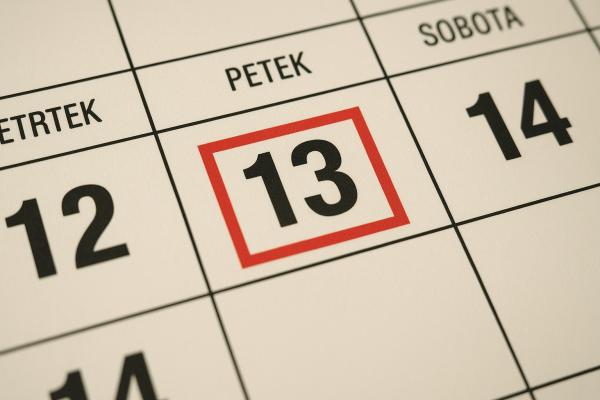 Petek 13. – Dan nesreče ali zgolj vraževerje?