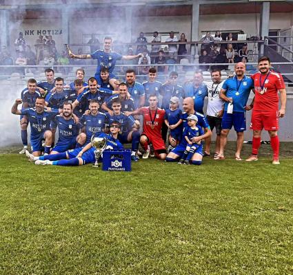 VIDEO: NK Hotiza postala prvak: »Za koga? Za Hotizo!«