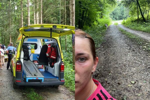 Srčnost z Goričkega: Gasilka iz Serdice rešila pogrešanega starostnika na meji z Avstrijo