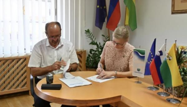 FOTO: Gornja Radgona s pomembno naložbo v okolje: Začenja se gradnja fekalne kanalizacije