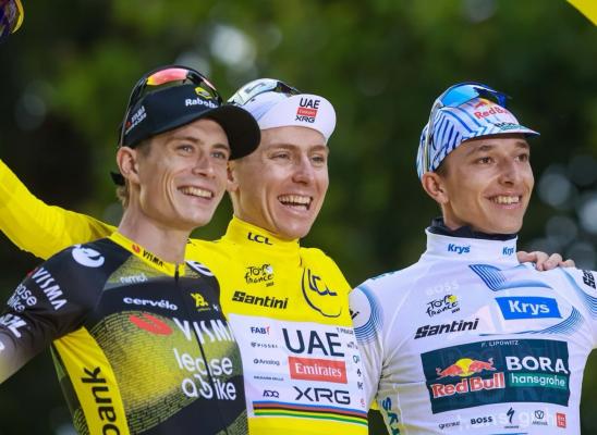 Koliko je zaslužil Pogačar na Dirki po Franciji?