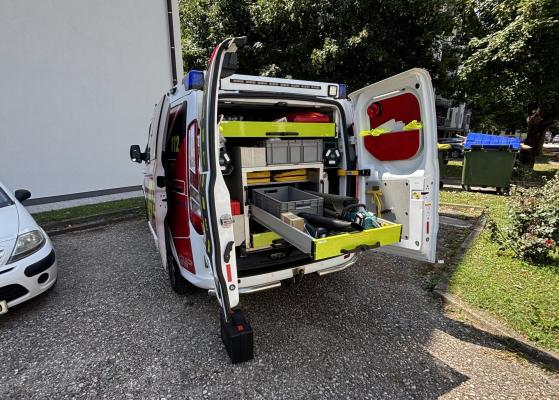 Hitro posredovanje ljutomerskih gasilcev rešilo življenje obnemogli osebi