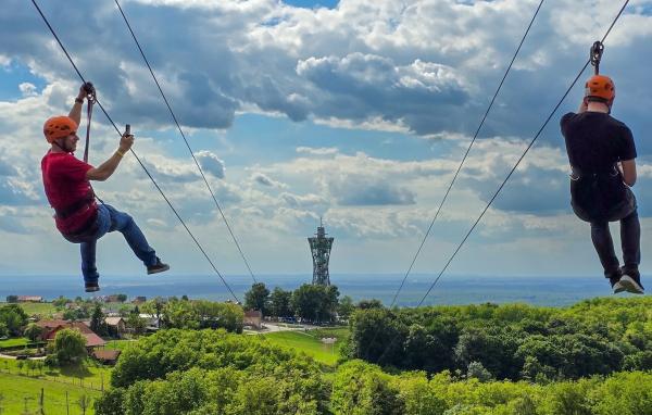 Zipline Vinarium do nadaljnjega zaprt