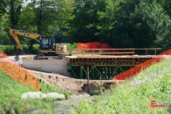 FOTO: Obnova Noršinske ulice napreduje po načrtih