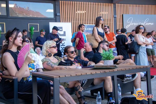 FOTO: Filmski ustvarjalci in ljubitelji vina pozdravili novo izdajo Grossmannovega festivala