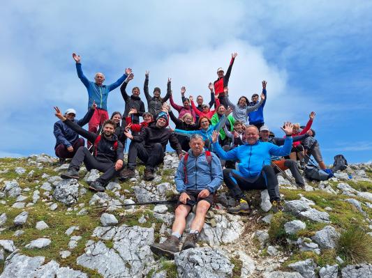 FOTO: Planinsko društvo Matica Murska Sobota osvojilo Begunjščico