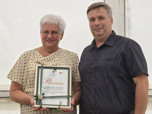 FOTO: Medobčinsko društvo invalidov Ljutomer obeležilo 50 let delovanja