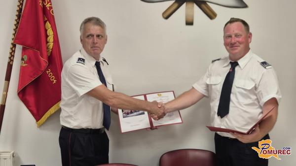 FOTO: Veržej in Topolšica tudi uradno povezani: Podpis pobratene listine med dvema gasilskima društvoma