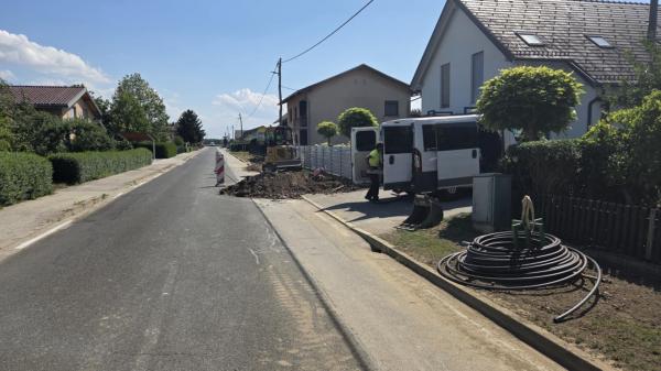 Začela so se gradbena dela za vzpostavitev optičnega omrežja v tem kraju