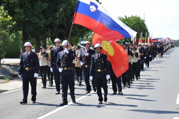 FOTO: Prostovoljno gasilsko društvo Vaneča obeležilo 100 let delovanja
