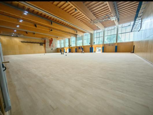 FOTO: ŠIC Ljutomer že krasi nov parket