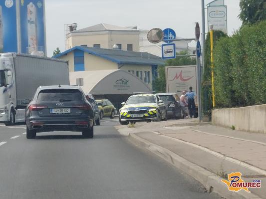 FOTO: Previdno! Oviran promet zaradi nesreče v Murski Soboti