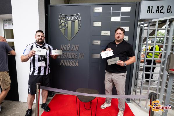 FOTO: Na Fazaneriji slovesno otvorili Murin zid zvestobe in ponosa