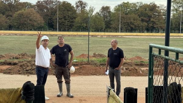 FOTO: Prenova Speedway stadiona v Petišovcih v polnem teku