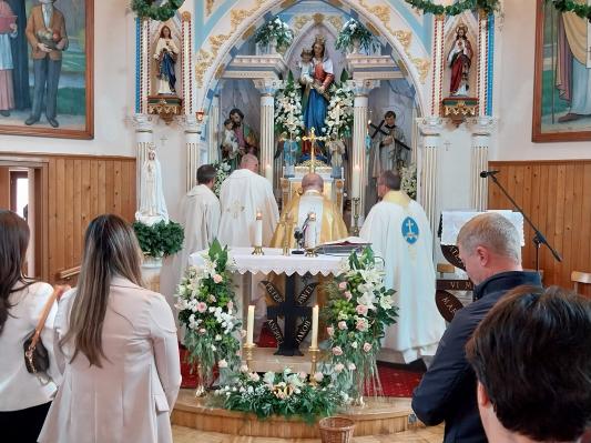 FOTO: Zlata maša Janeza Srake tudi v rojstnih Melincih