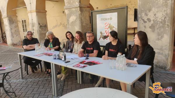 FOTO in VIDEO: Jubilejni festival Front@ prinaša umetnike z vsega sveta v Mursko Soboto