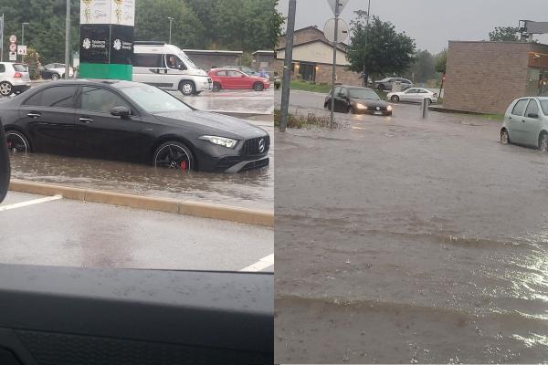 VIDEO: Močne nevihte in obilni nalivi zajeli Slovenijo. V Kopru do 10. ure zabeležili 70 intervencij