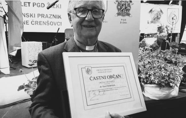 Danes se bodo v Črenšovcih poslovili od dr. Karla Bedernjaka