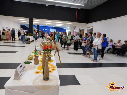 FOTO: V Murski Soboti razstava ročnih del in zelišč pomurskih upokojencev