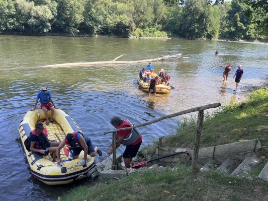 FOTO: Spust po Muri in piknik Turističnega društva Veržej