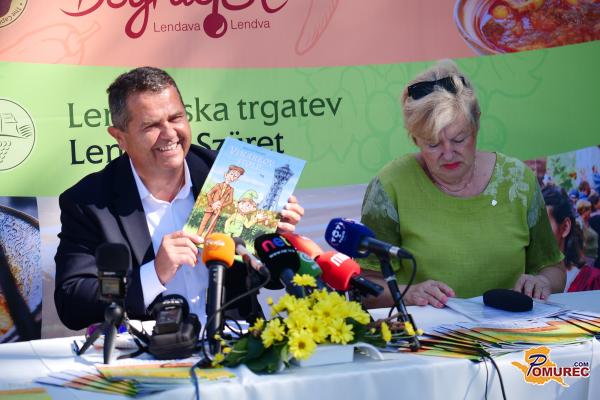 FOTO: Nova maskota Vinarko pozdravila prihod Festivala Vinarium