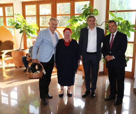 FOTO: V Lendavi odprli razstavo, posvečeno velikemu umetniku panonske ravnice