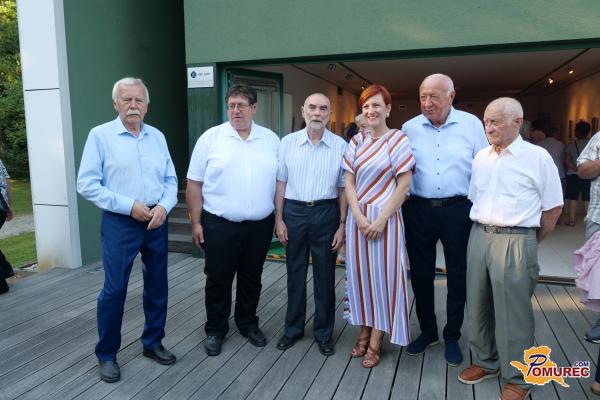 FOTO: Na Petanjcih odprli razstavo ob 90-letnici Štefana Hauka