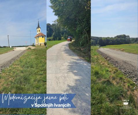 Spodnji Ivanjci dobivajo sodobnejšo prometno povezavo