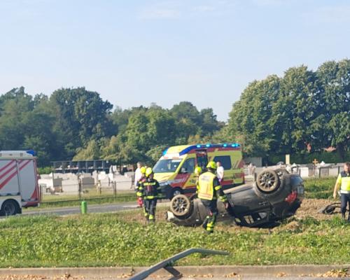 FOTO: V Gančanih prišlo do prometne nesreče