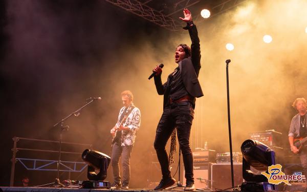 FOTO in VIDEO: Parni Valjak navdušil na zaključku Porcijunkulovega