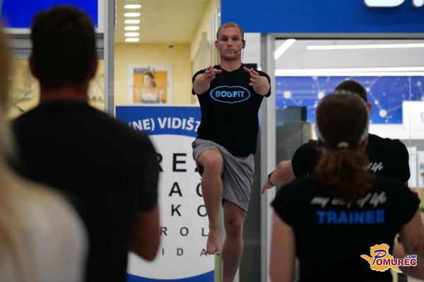 FOTO in VIDEO: BTC City Murska Sobota v znamenju fitnesa in zdravega načina življenja