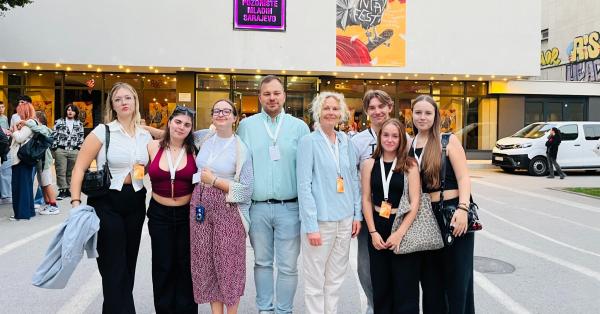 FOTO: Dijaki ljutomerske gimnazije nastopili na Juventafestu v Sarajevu