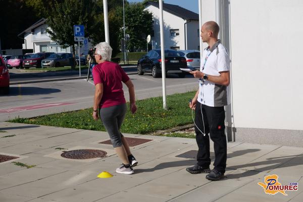 FOTO: V Murski Soboti ob svetovnem dnevu fizioterapije izvedli 6-minutni test hoje