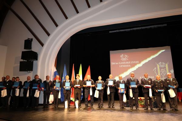 FOTO: Gasilska zveza Lendava obeležila 70 let predanosti in solidarnosti