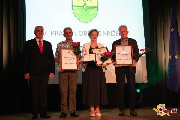FOTO: Občina Križevci ob prazniku počastila zaslužne občane in društva
