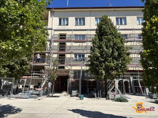 VIDEO: Obnova Delavskega doma v polnem zamahu