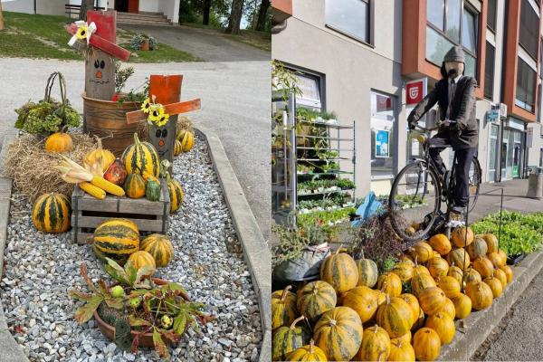 FOTO: Jesenske dekoracije v pomurskih vaseh očarale domačine in obiskovalce