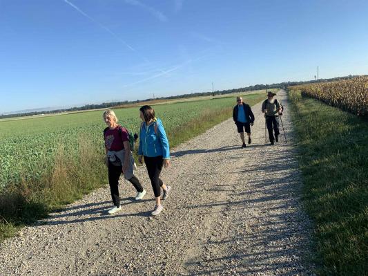 FOTO: Romanje ob 800-letnici Sončne pesmi nadaljuje pot skozi Pomurje