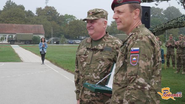 FOTO: Vojašnica Murska Sobota dobila novega poveljnika – Dušana Lazarja