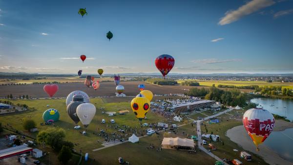 FOTO in VIDEO: Pisani baloni za konec letošnjega Sobota Balonfesta