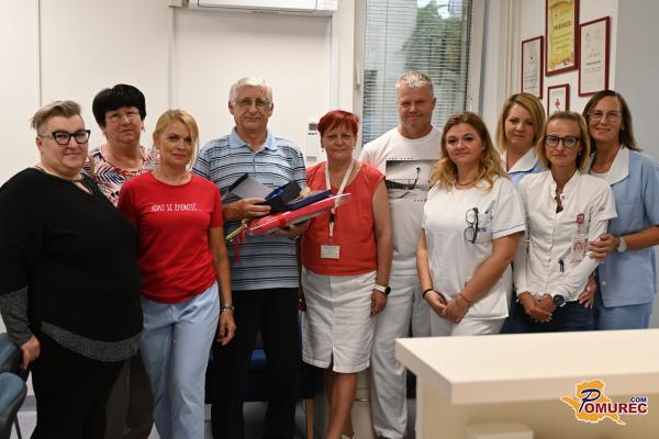 FOTO: Franc Bukovec s Kobilja kri daroval stotič
