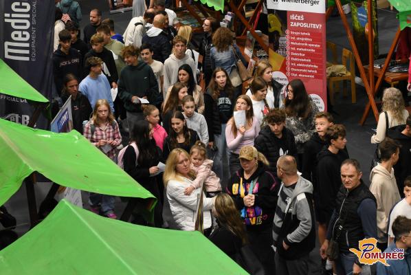 FOTO in VIDEO: Več kot 60 razstavljavcev na zaposlitveno-kariernem sejmu v Murski Soboti