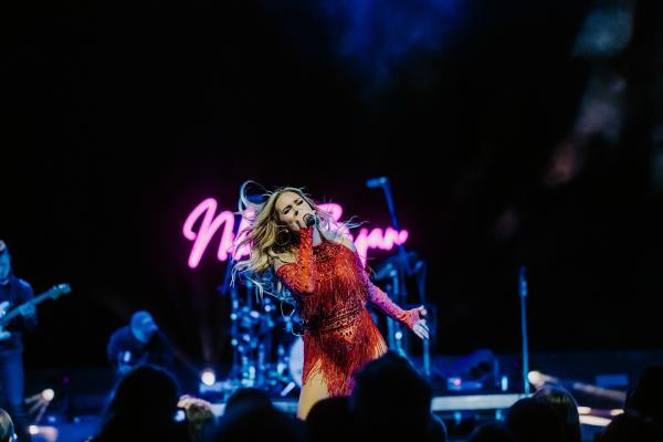 FOTO: Nika Zorjan poskrbela za nepozaben spektakel v Križankah