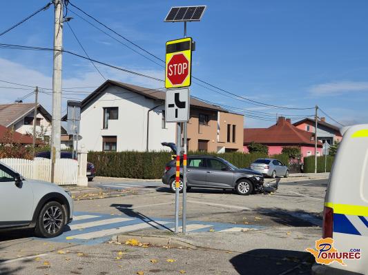 FOTO: V Bakovcih prišlo do prometne nesreče, promet močno oviran
