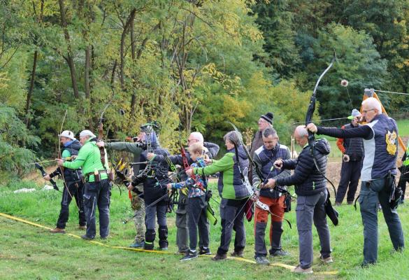 FOTO: Lokostrelci merili v tarčo pod Vinariumom