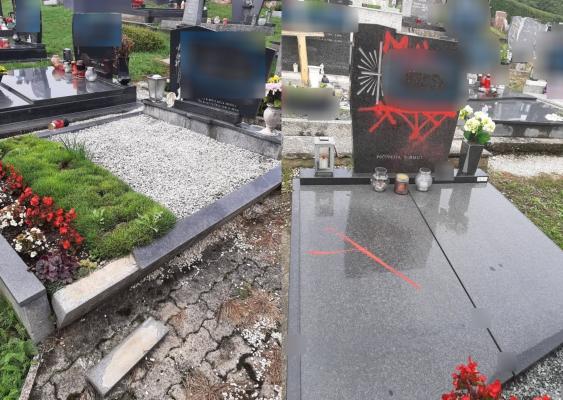 VIDEO: Grobovi v Pomurju tarča vandalov, krajani so šokirani