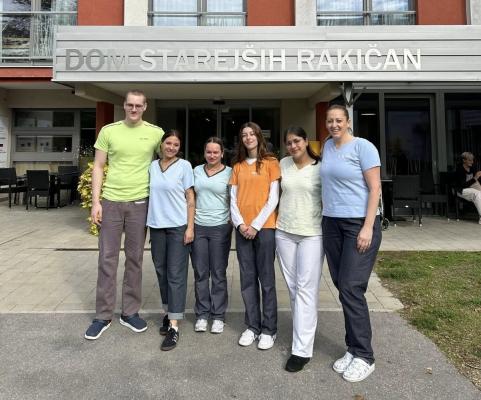 FOTO: Mladi zdravstveniki iz Ingolstadta na izmenjavi v Murski Soboti