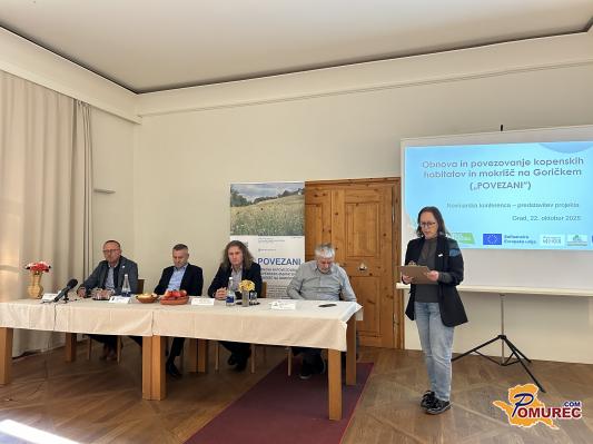 FOTO: Pet milijonov evrov za obnovo narave in skupnosti na Goričkem