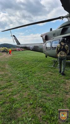 FOTO: V tragični delovni nesreči umrl moški